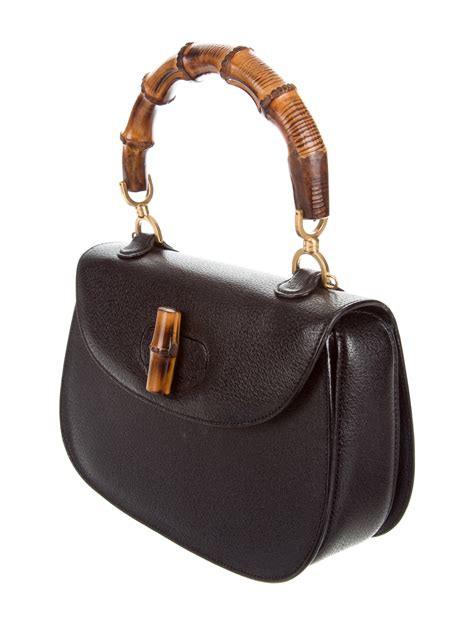 gucci bamboo handle vintage|Gucci handbags with bamboo handles.